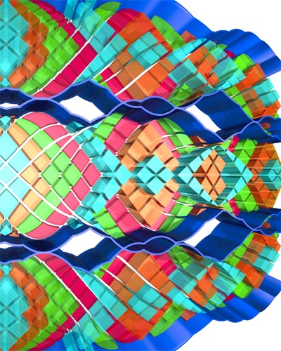 3D guilloche 002 detail
