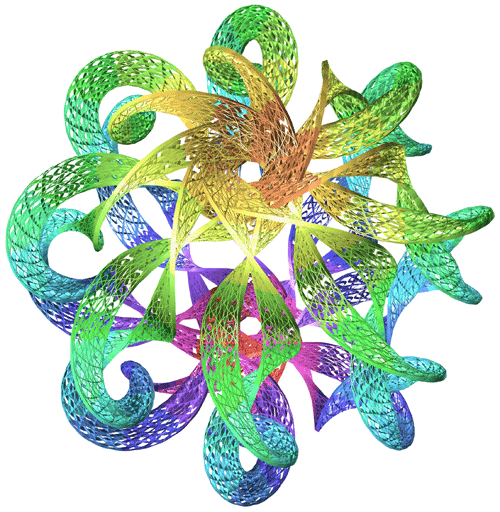 3D guilloche 003 top